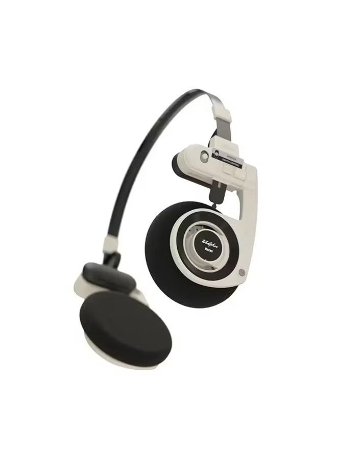 WhatPlus Retro III R3 Wireless Bluetooth Headphones HIFI Wireless Foldable Noise Canceling Headphone - Image 1